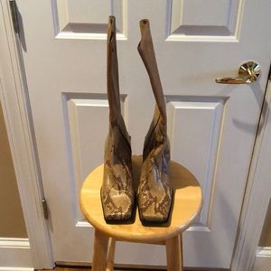 Enzo Angiolini Knee Boots - 3 Inch Heels